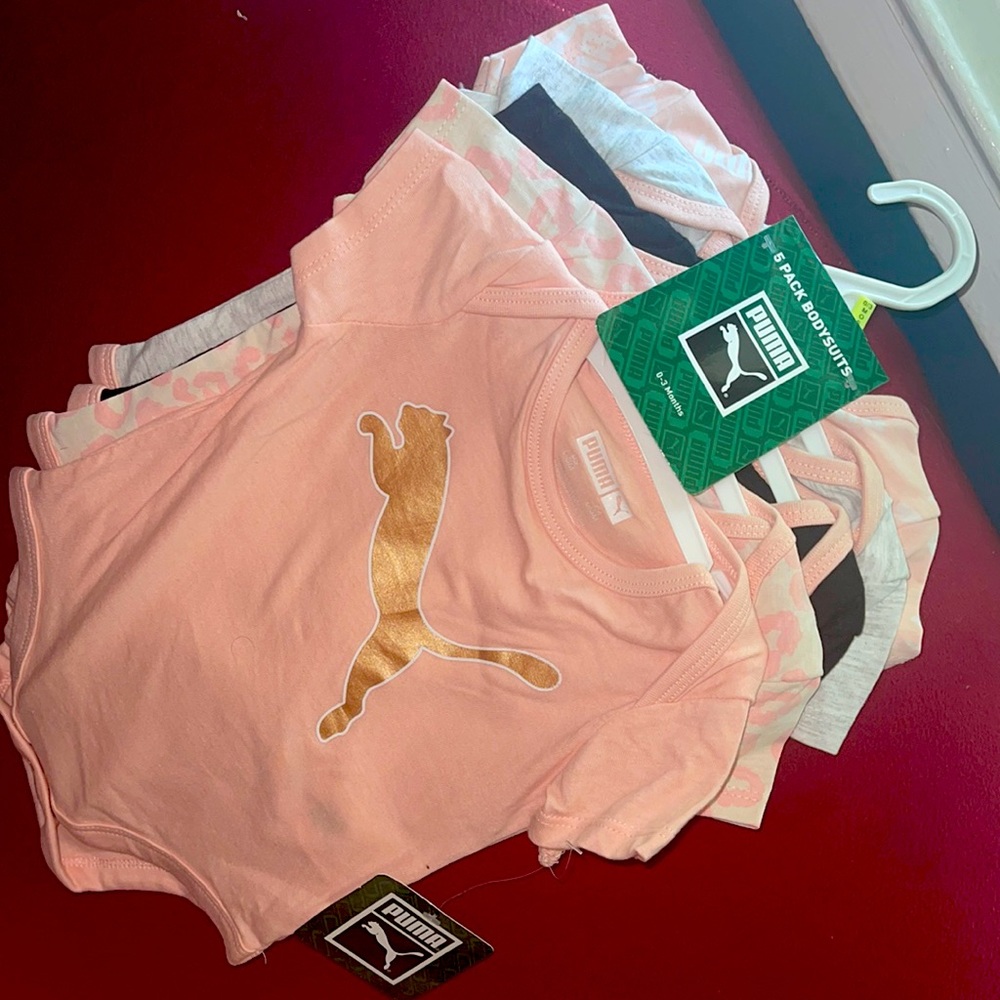 5 pack baby bodysuits